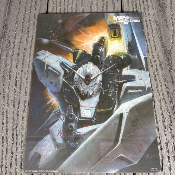 Mobile Suit Gundam ak-93 Kazuhisa Kondo Shitajiki Pencil Board USED - Picture 1 of 5